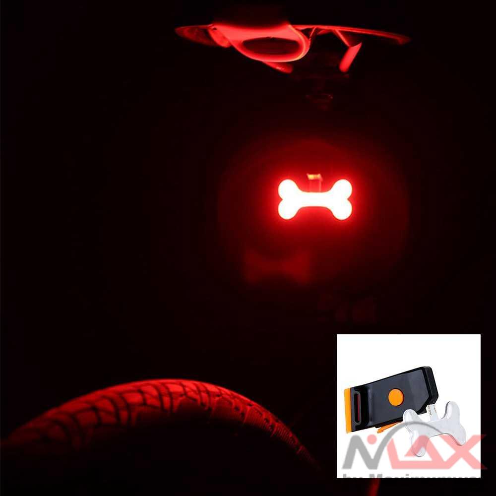 Lampu belakang sepeda USB recharge rambu belakang sepeda Sepeda Tail Light LED Bicycle USB Charging