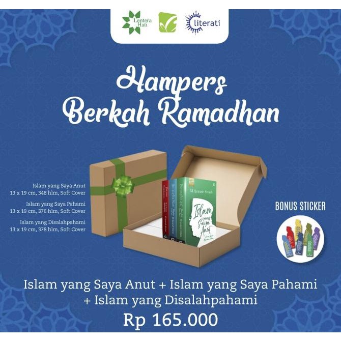 

[[COD]] Hampers Berkah Ramadhan - Seri Islam M Quraish Shihab FREE ONGKIR Kode 412