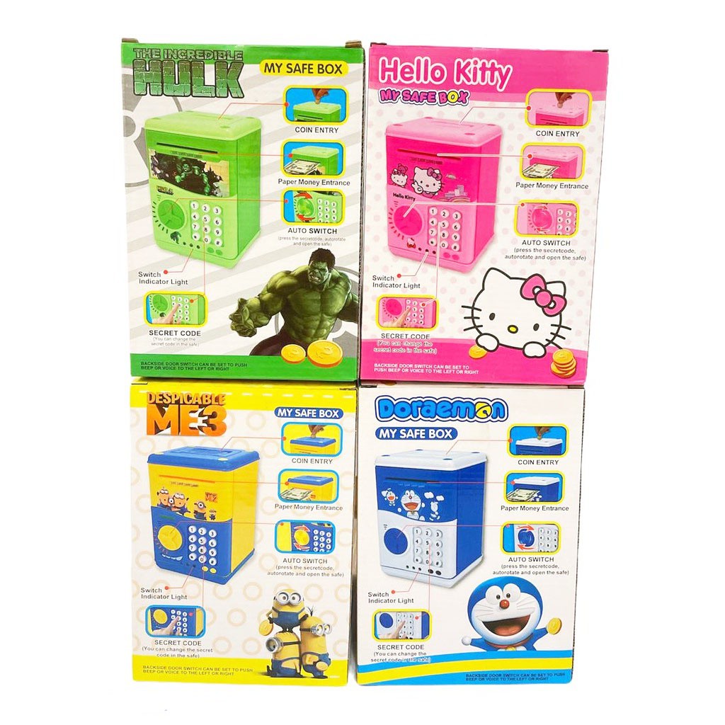 Mainan Celengan ATM Mini Anak | Mainan Edukasi Anak 5 Tahun Laki Laki Perempuan