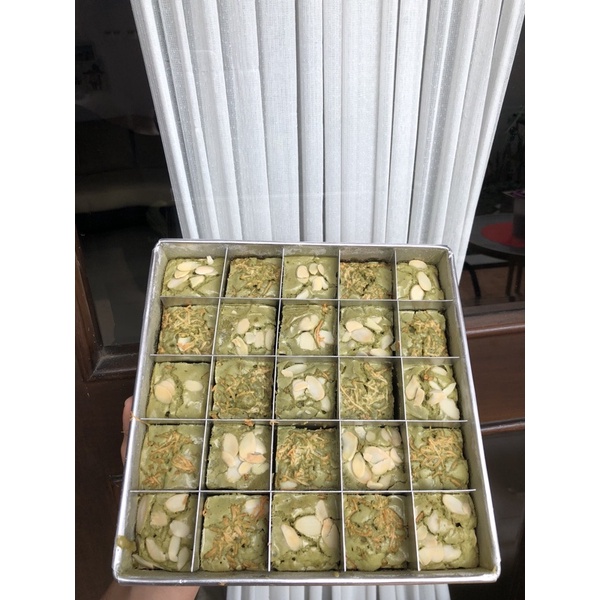 

BROWNIES MATCHA super enak