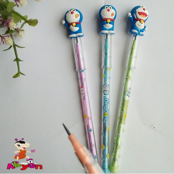 

Pensil Bensia Lantu Karakter Doraemon Set 8 pcs