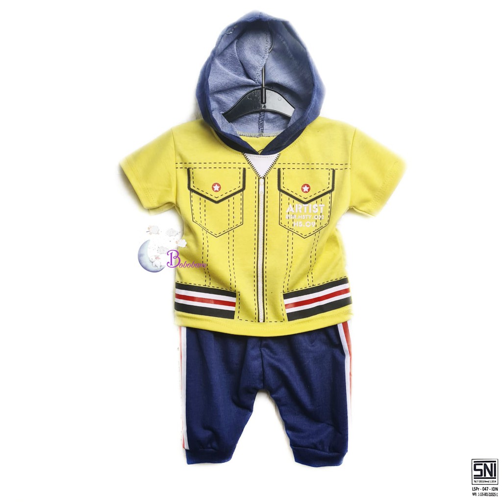 ECER BOBOBAM HOODIE CASUAL KASUAL SETELAN ANAK LAKI-LAKI / SETELAN ANAK HARGA GROSIR