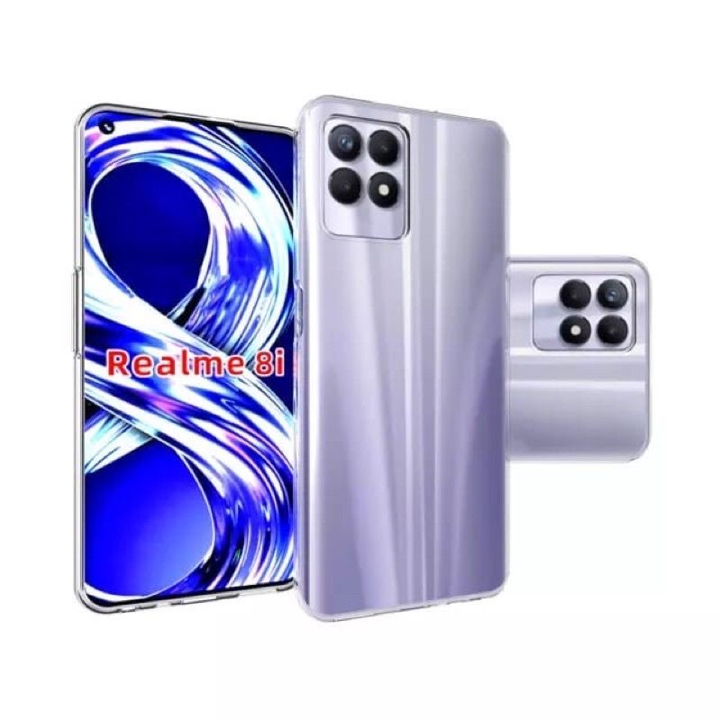 CASE CLEAR HD REALME 8i SOFTCASE CLEAR PREMIUM PROTEC