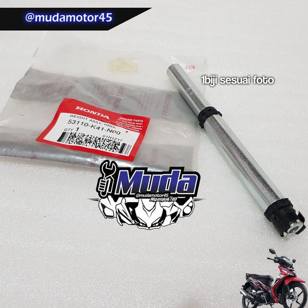 PEREDAM GETAR AN STANG WEIGHT HANDLE SUPRA PNP CBR CBR150R CB150X CB150R CBR250R CBR250RR CB X 125 1