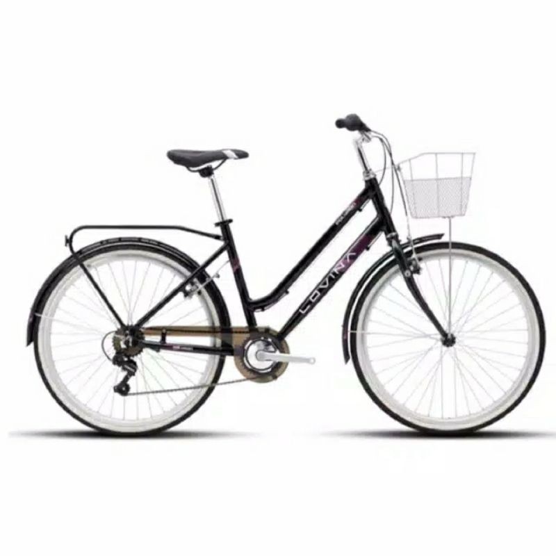 SEPEDA KERANJANG VINTAGE POLYGON LOVINA 26 inch