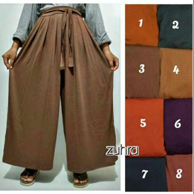 Celana kulot panjang size jumbo   Celana kulot jumbo  Celana kulot panjang   Celana kulot wanita