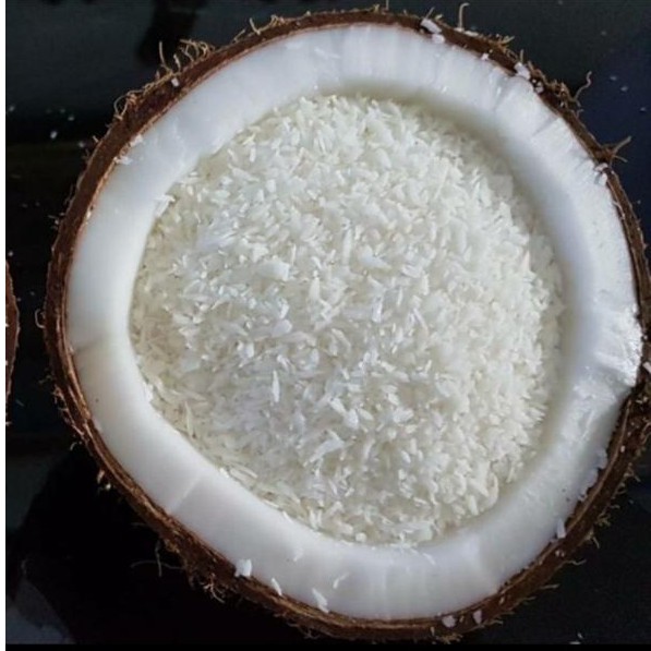 Kelapa Parut Kering Medium - Kelapa Parut  Dessicated Coconut Rep 250gram