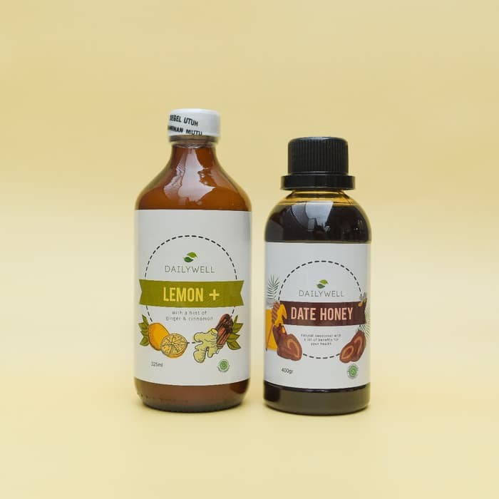 Paket hemat Dailywell - Bundling Daily well - Healty Detox Lemon+Date