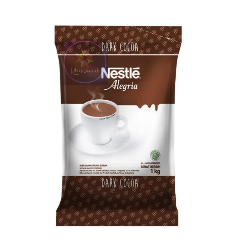 

Nestle Dark Cocoa Drink 1Kg/Nestle Alegria Dark Cocoa Nestle Chocolate/Import