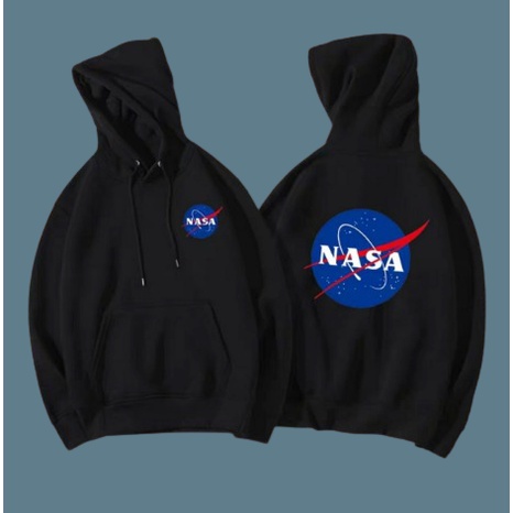 Sweater Hoodie NASA H&amp;M Premium Quality Fleece Tebal / Jaket NASA H&amp;M Terlaris