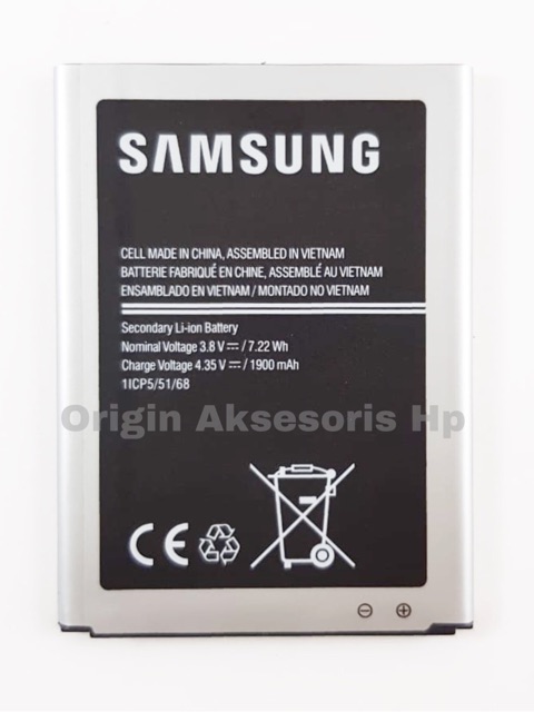 Baterai Samsung Galaxy J1 Ace / J110 Original SEIN 100% Batre Battery dc 88