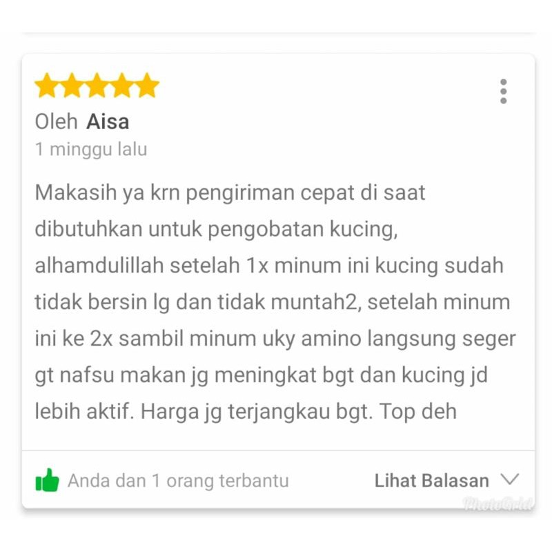 Obat vitamin Kucing D2 Original untuk Flu Bersin Batuk Pilek Sariawan Virus Calici Panleu Distemper Mencret Diare Pencernaan Muntah Masalah Pipis Mulut bau Berliur by uky amino