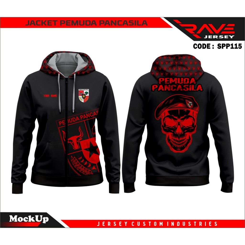 Jual JAKET PEMUDA PANCASILA NEW CUSTOM FULL PRINTING/JAKET PEMUDA ...