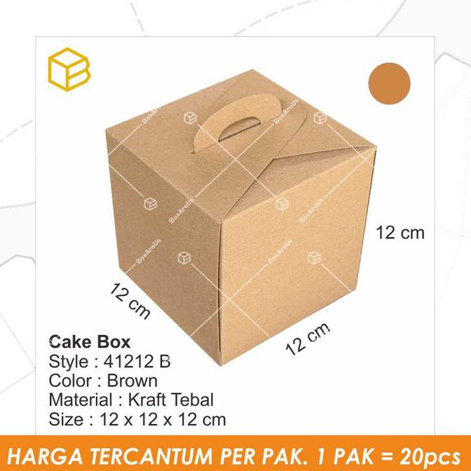 

Favorit] Dus Kue, Box Kue, Cake Box, Gift Box, Kado, Souvenir | Tc- 41212 - Cokelat