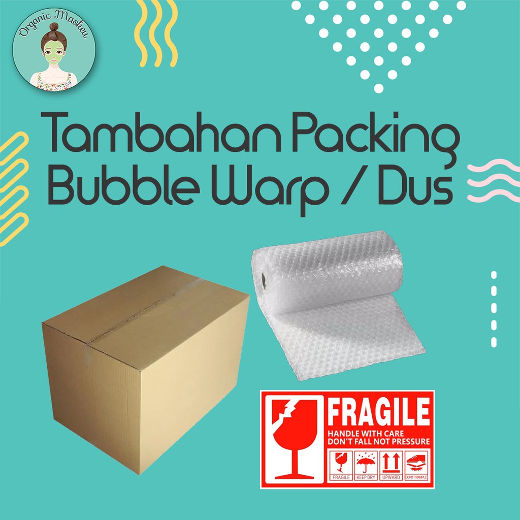 BUBBLE WRAP / KARDUS TAMBAHAN PACKING (LIHAT DESKRIPSI)