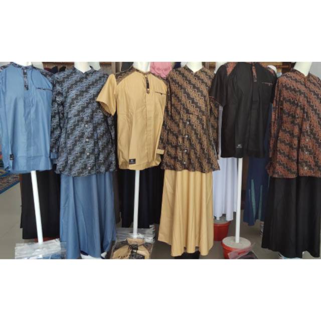 RIYANI PAKSUBRAND COUPLE COPEL GAMIS DAN KOKO BATIK