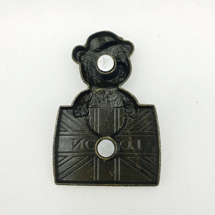 3D LOGAM Souvenir Negara magnet Kulkas Tempelan England London Bear