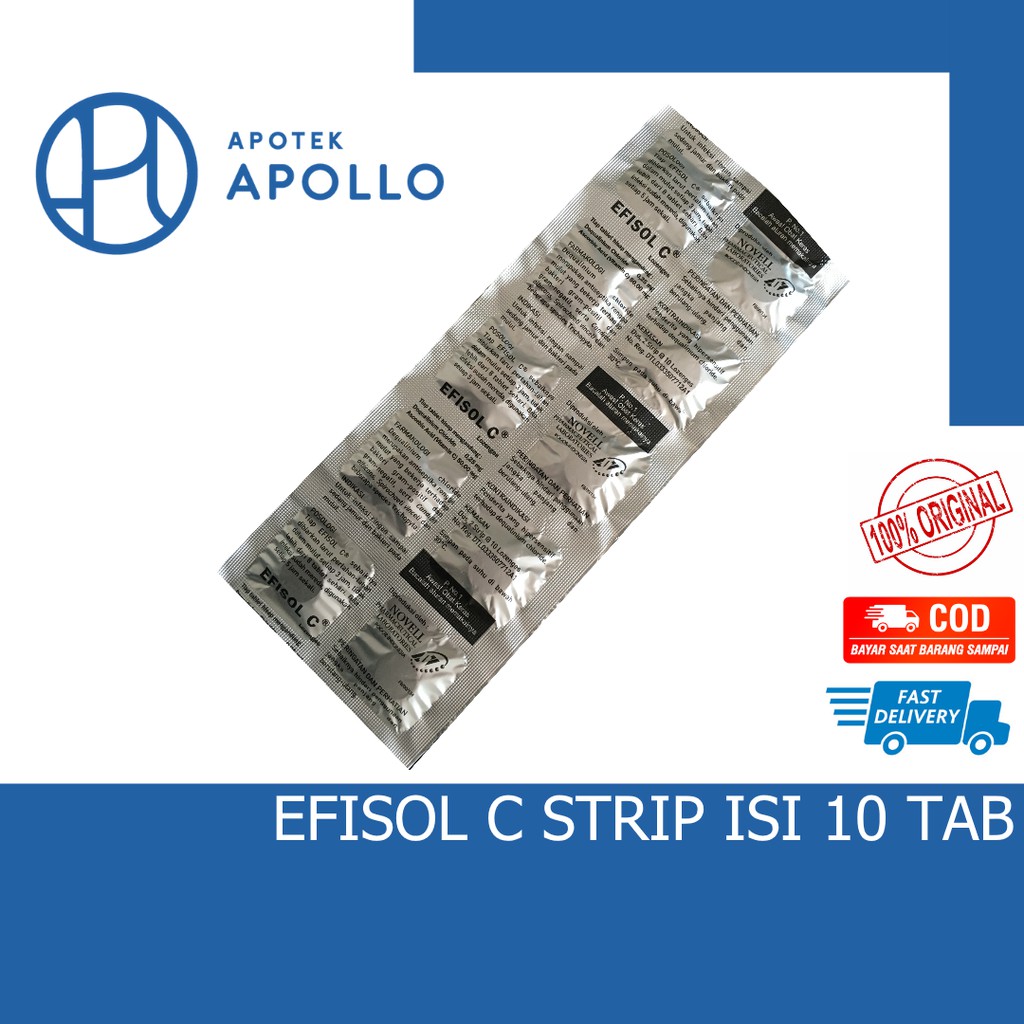 EFISOL C STRIP ISI 10 TABLET