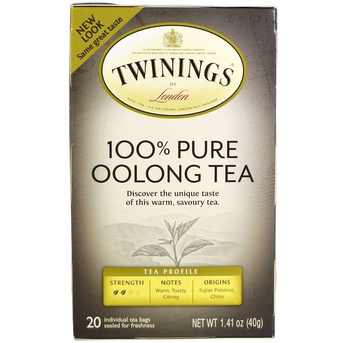 

Twinings Oolong Tea 20 Tea Bags Twining Teh Oolong Pure 100%