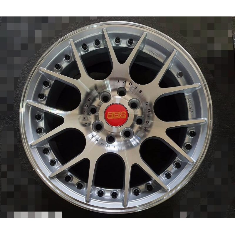 Velg bbs chr2 r15 plus ongkir jakarta jawa barat jawa timur