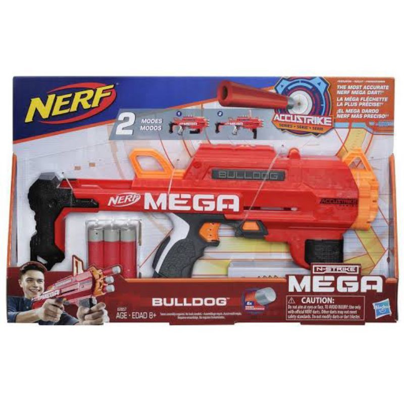 Nerf Accustrike Mega - BULLDOG / Pistol Nerf Blaster