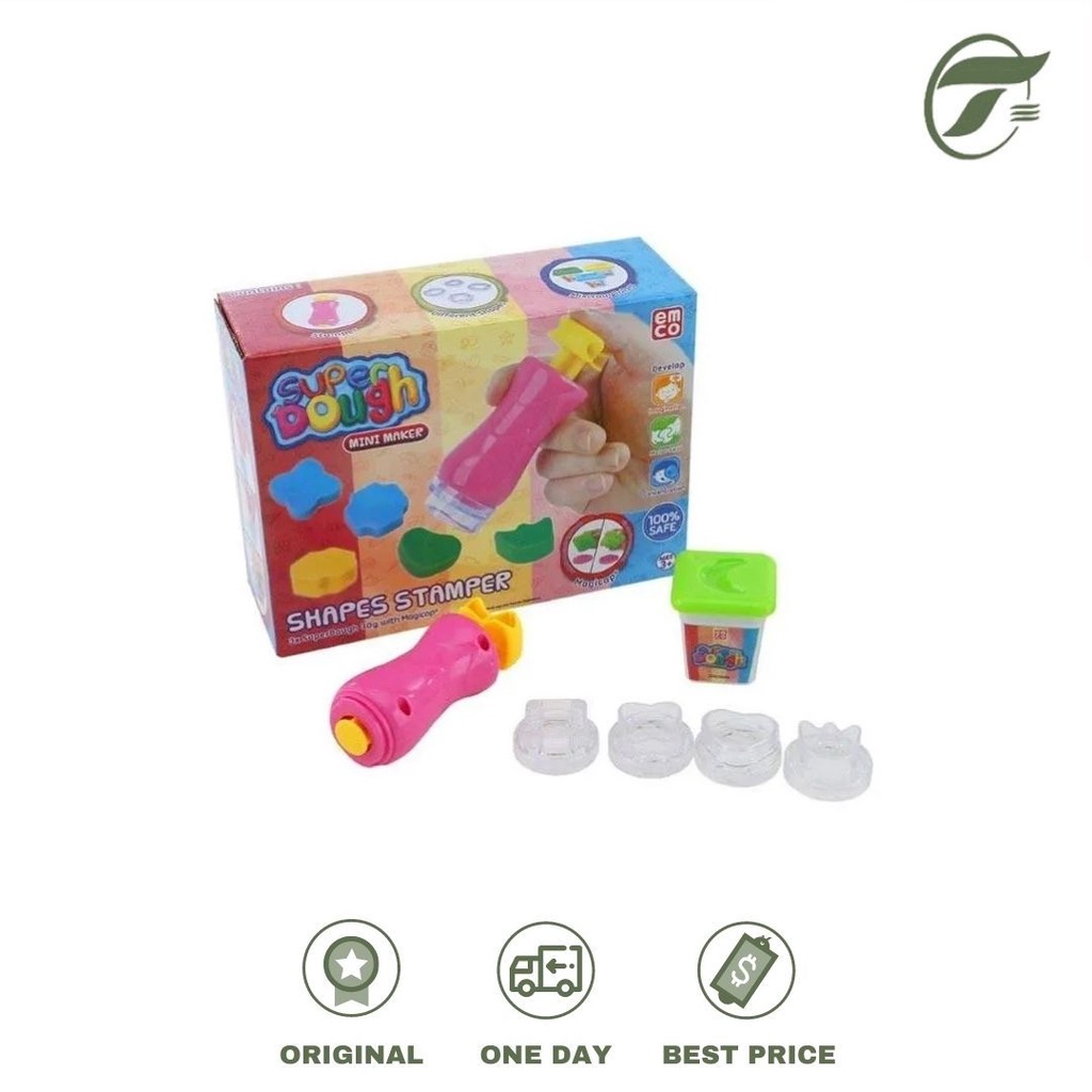 

MAINAN SUPER DOUGH MINI MAKER SHAPES STAMPER 6128N EMCO