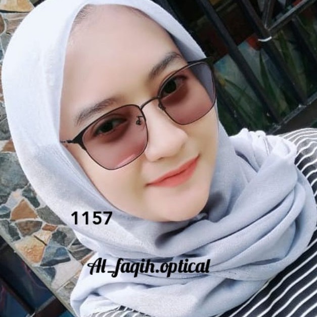 paket Kacamata Plus Photocromic 1157 / Kacamata Baca Photocromic