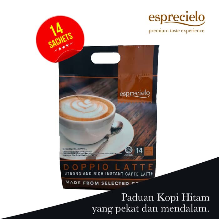 

Esprecielo Doppio Latte Eco Bag - 14 Sachet @ 24gram - kkp376