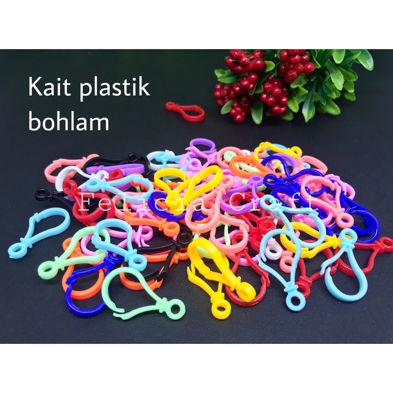 Kait plastik bohlam [harga 1pcs]