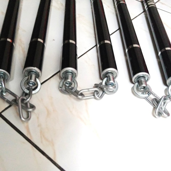 COD nunchaku aluminium hitam freestyle
