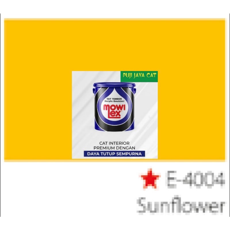 Mowilex Sunflower E-4004 Cat tembok 1kg