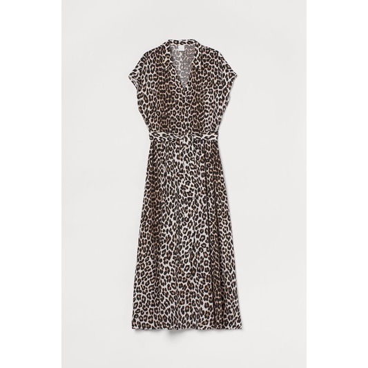 H&M sale dress leopard