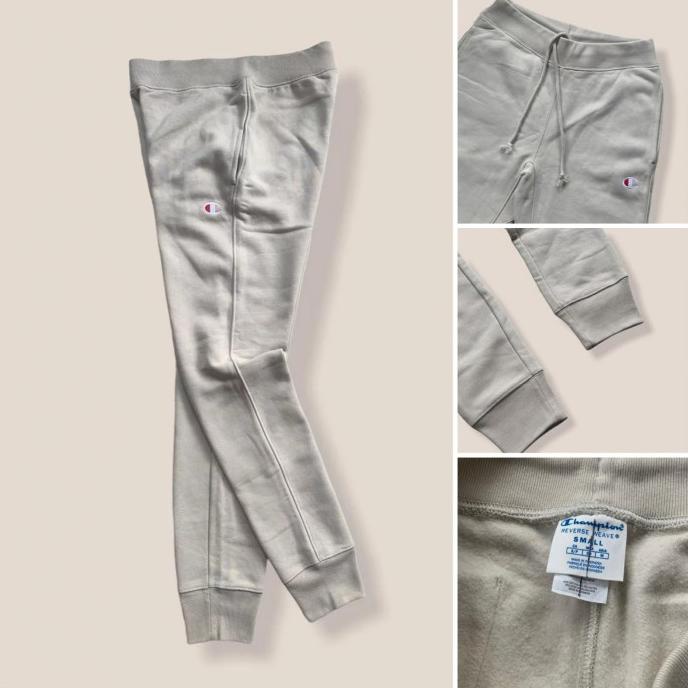 celana jogger pants katun pria wanita champion basic logo original Termurah