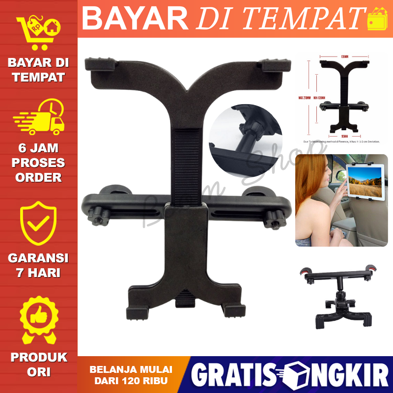 Holder Bracket Tablet 10 Inch Di Mobil Tendway Backseat Car Holder Mobil for Tablet 8-11 Inch
