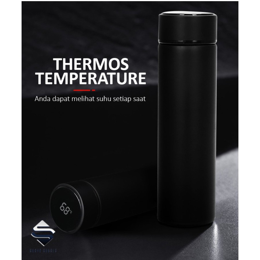 Termos Suhu Led Stainless Tempat Minum Air Panas Dan Dingin — 9