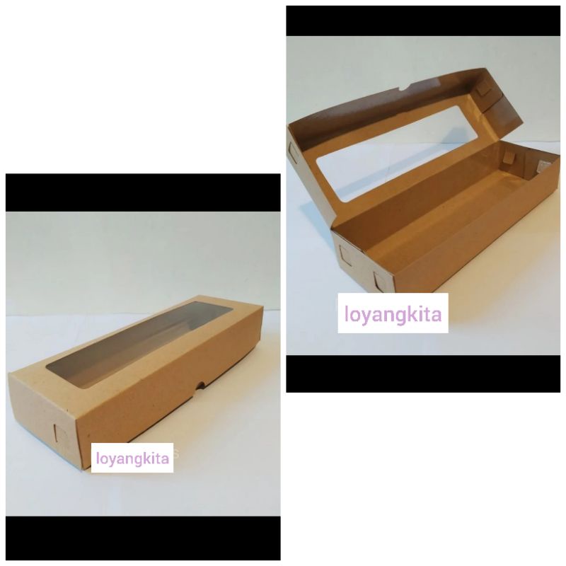 

Box Kraft Laminasi 10x30x5