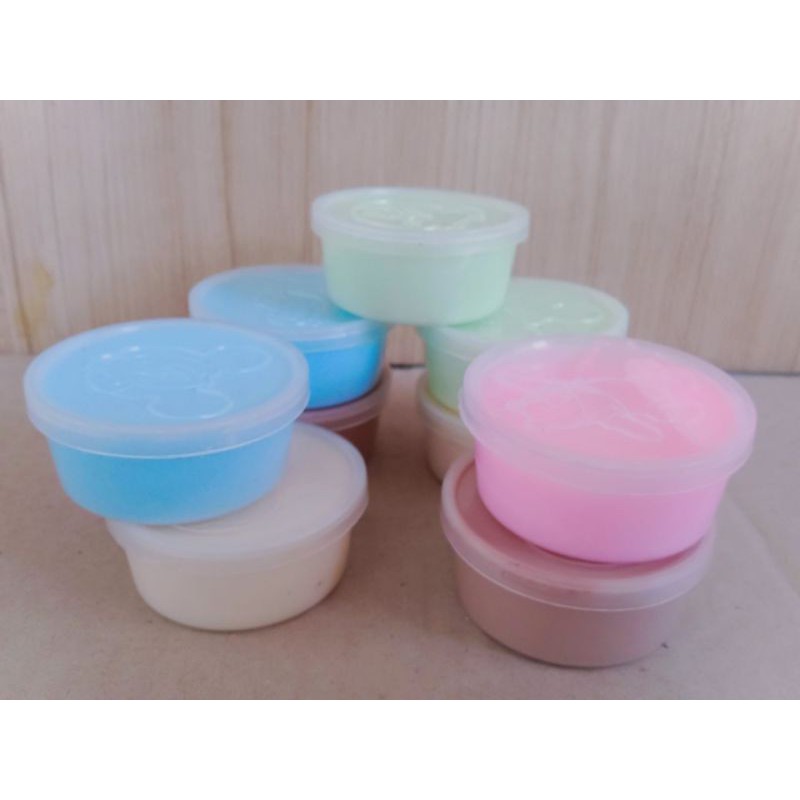MAINAN ANAK SLIME TOFU WANGI KENYAL TIDAK LENGKET