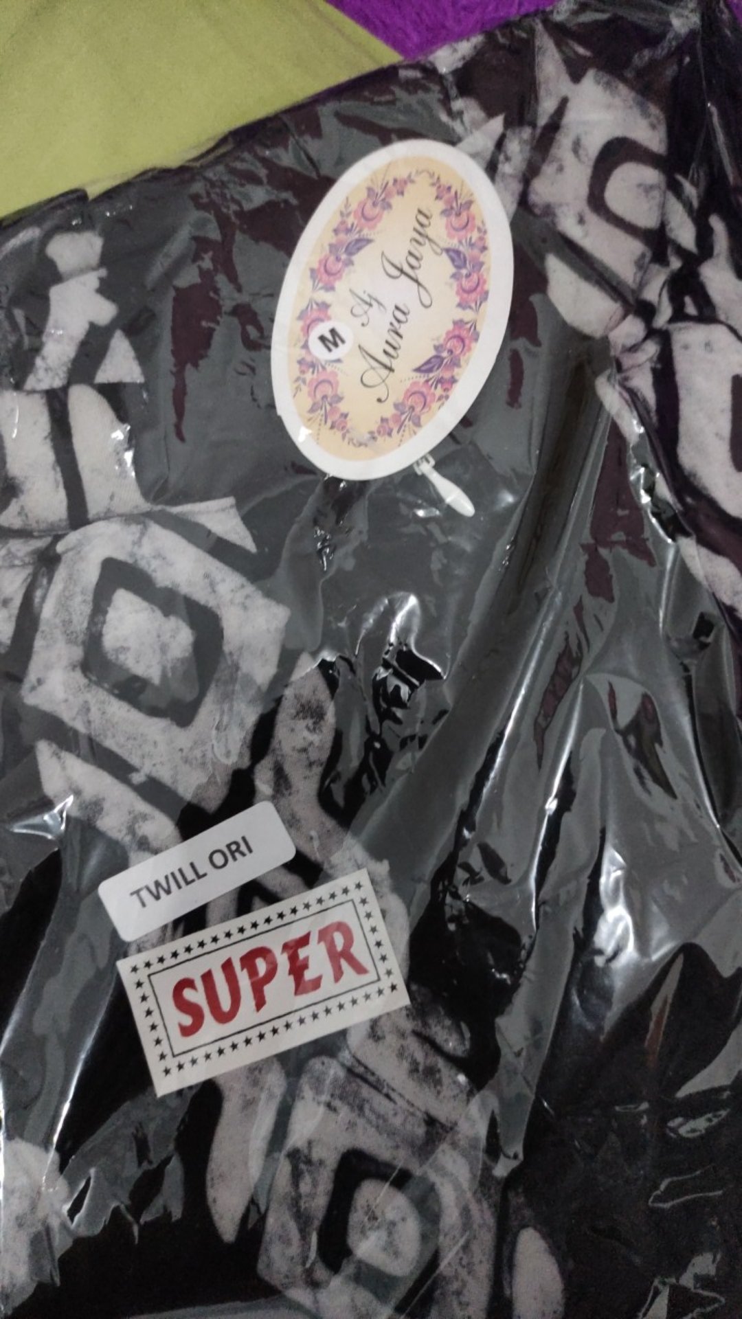 Readystok Gamis Twill Ori Banyak Motif By Batik Aura Jaya