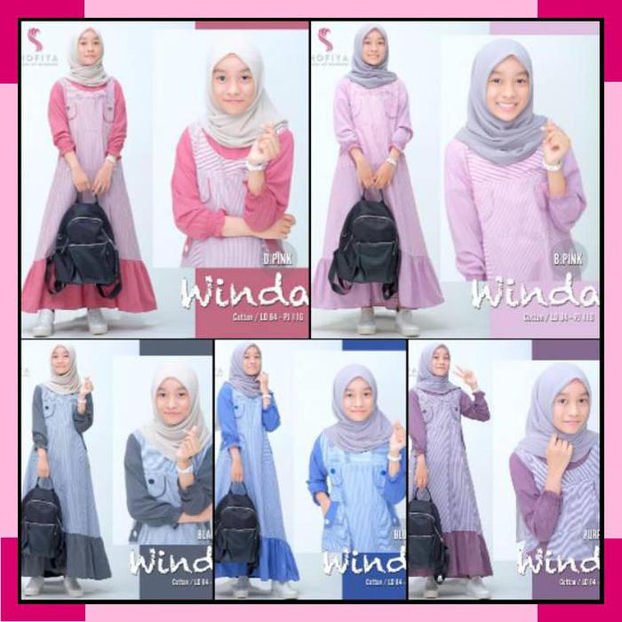 WINDA DRESS REMAJA ORI BY SHOFIYA