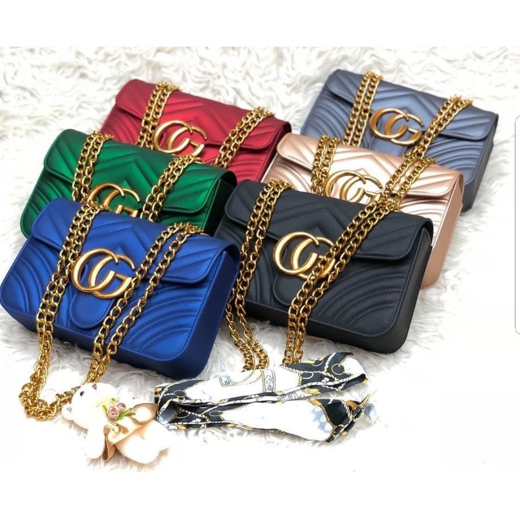 MURAH Terlarisss Jm9999V Tas  Jelly  Matte  Chevron Kecil 