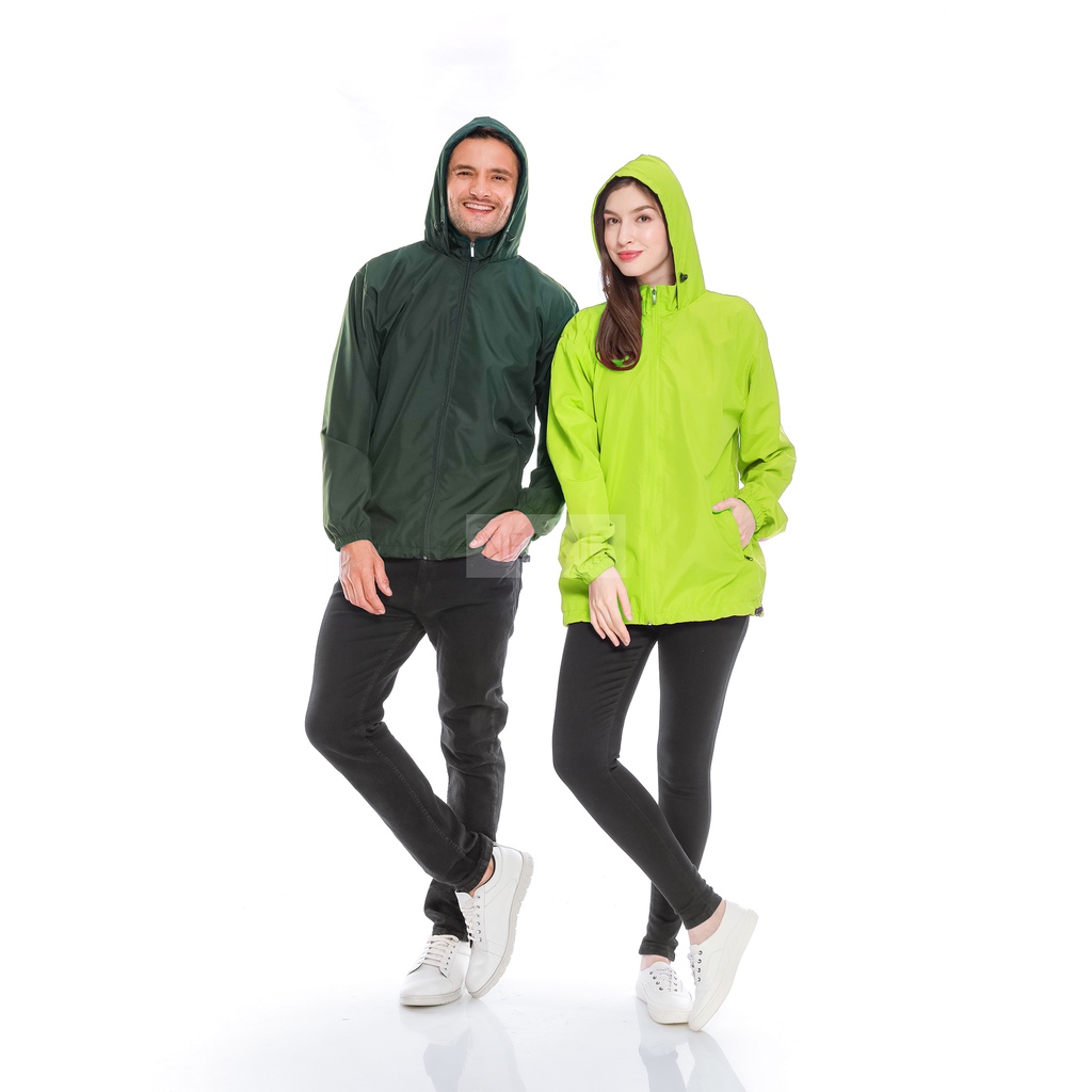 Jaket Parasut Sport Polos Premium