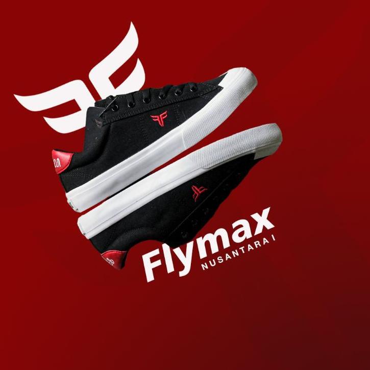 Wow Murah Meriah.. Flymax Nusantara Black Red