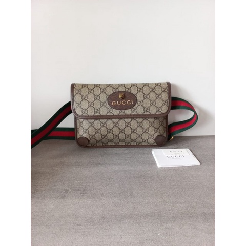 TAS BELT BAG WANITA PRIA GUCCI NEO VINTAGE SUPREME BELT BAG ORIGINAL