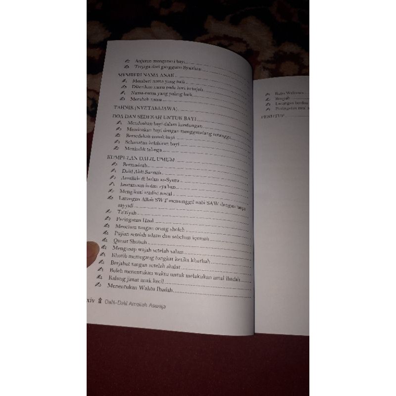 Dalil dalil amaliyyah NU