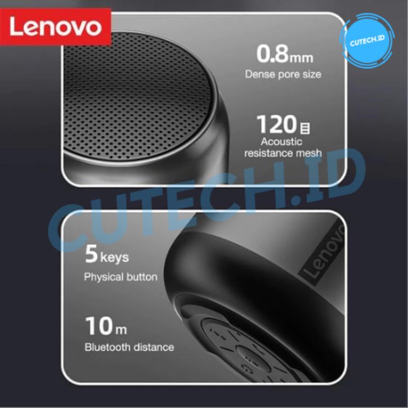 LENOVO SPEAKER BLUETOOTH PORTABLE STEREO MINI WIRELESS HIFI SPEAKER K3