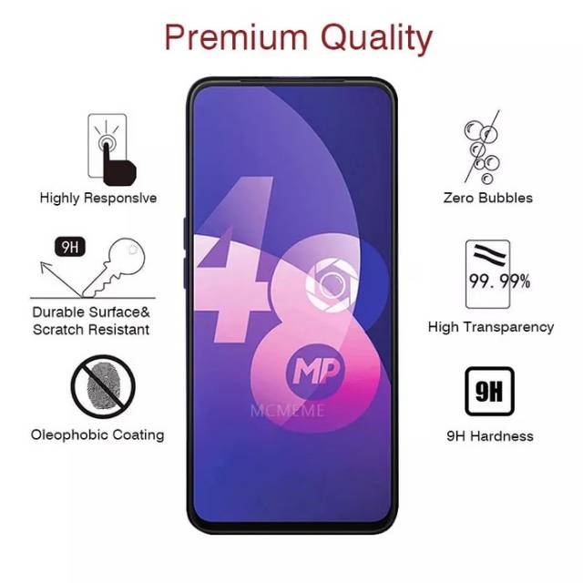 Mr.Acc Tempered Glass Oppo A57 - Anti Gores Kaca Oppo A57