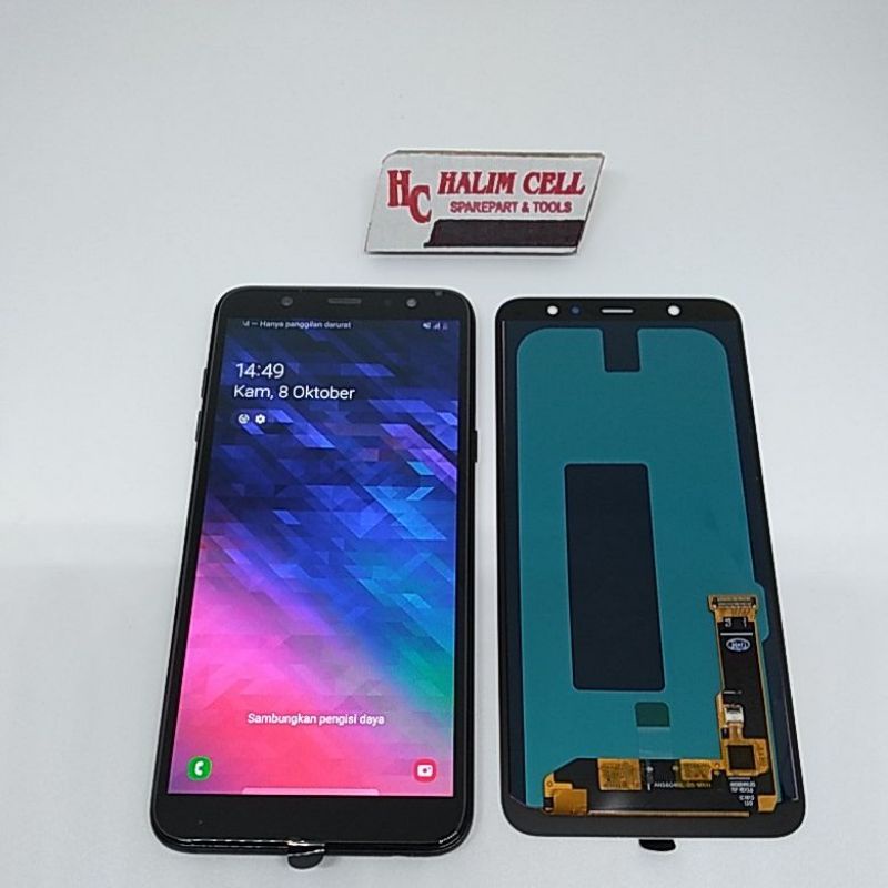 LCD TOUCHSCREEN SAMSUNG GALAXY A6 2018 A6 PLUS A6+ /A605 OLED ORIGINAL