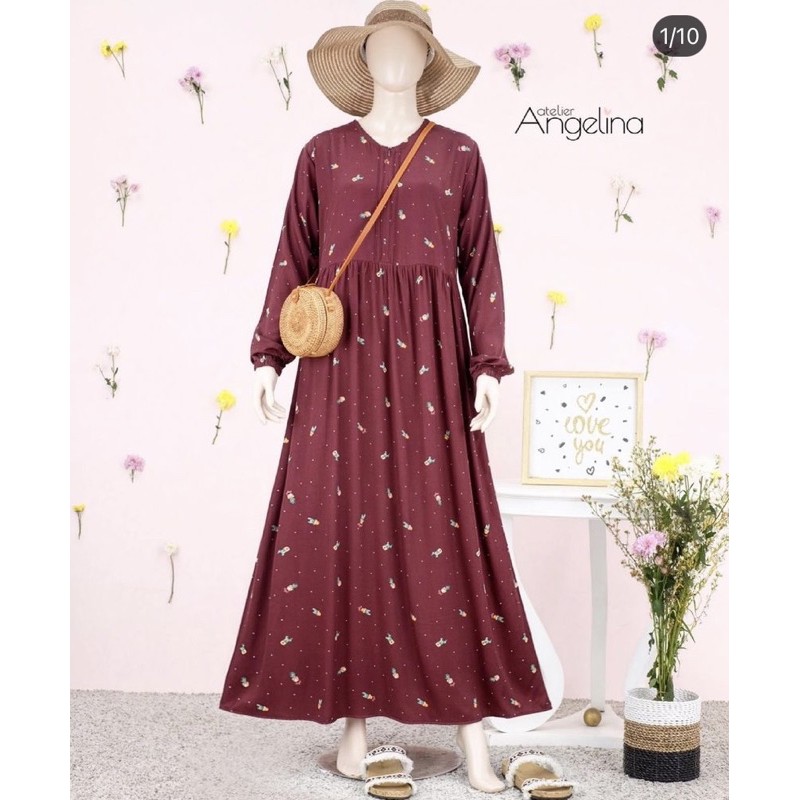 Atelier angelina Cactus maroon