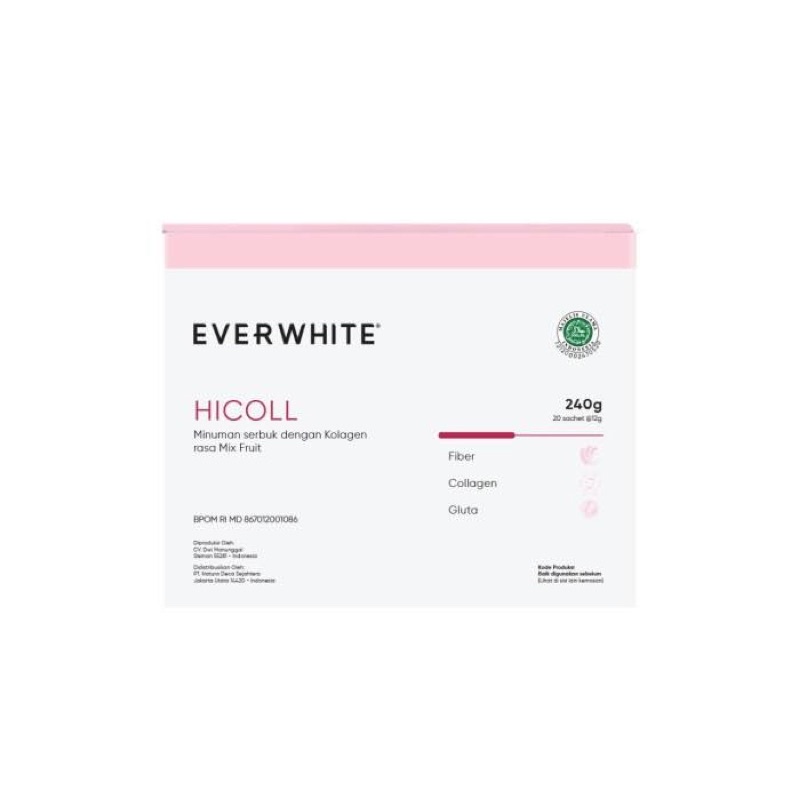 

Everwhite Hicoll minuman serbuk