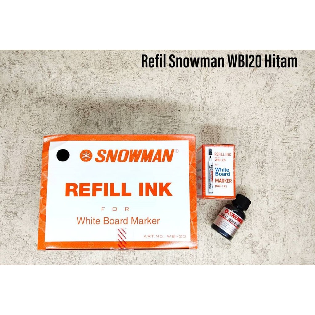 

(PCS) REFILL INK WHITE BOARD SNOWMAN